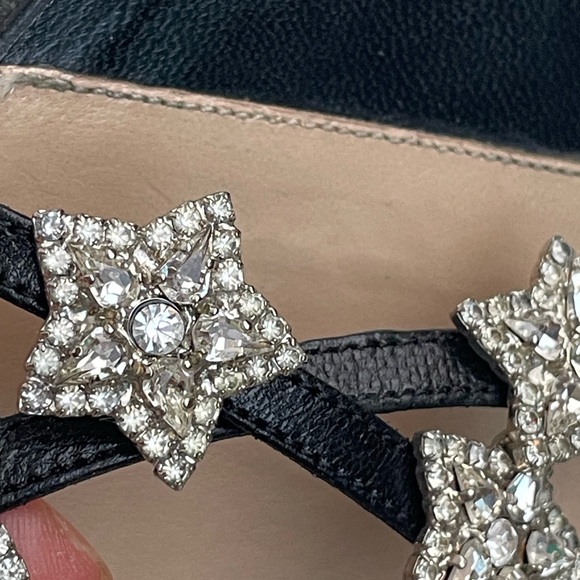 Authentic Manolo Blahnik sandals with crystal stars. - Picture 14 of 17